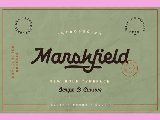 Marshfield Typeface